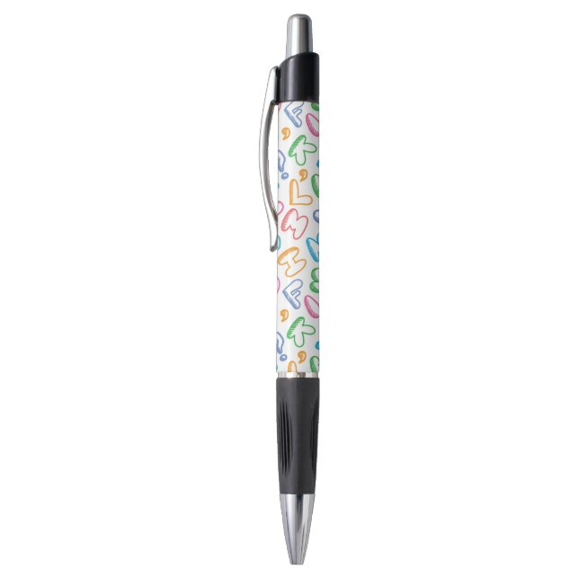 alphabet pattern pen (Top (Vertical))
