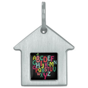 Alphabet Pet ID Tag