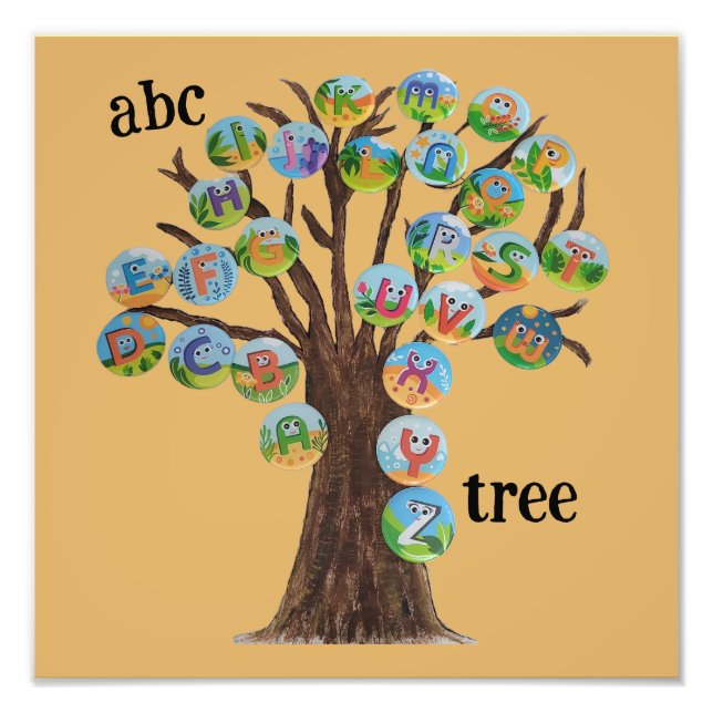 Alphabet Photo Print (Front)