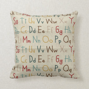 Alphabet Pillow