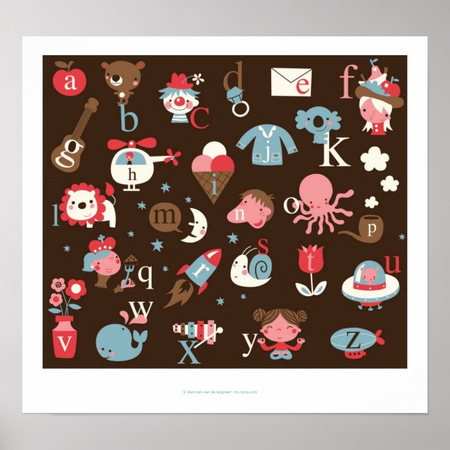 Alphabet poster (Front)