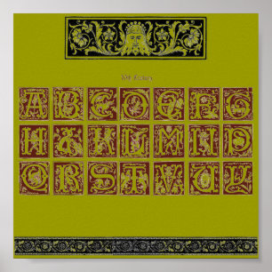 Alphabet Poster