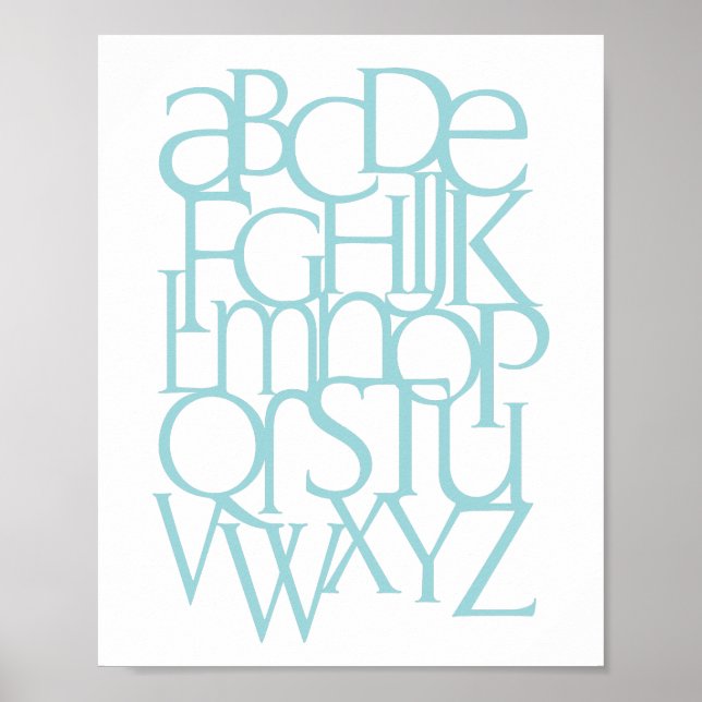 Alphabet Print (Front)