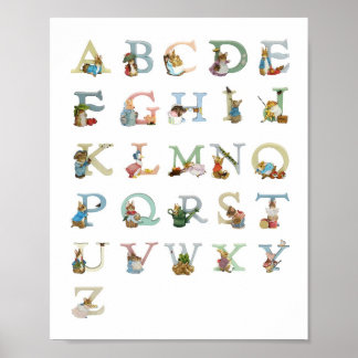 Alphabet print