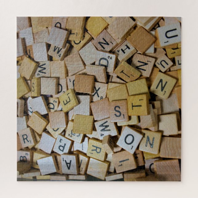 Alphabet Scramble - 20x20 - 676 pcs. Jigsaw Puzzle (Vertical)