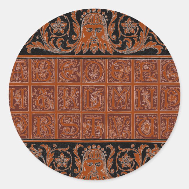 Alphabet Sticker (Front)