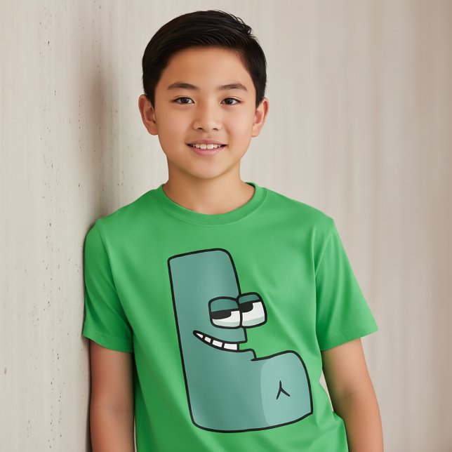 Alphabet T-Shirt Letter L (Creator Uploaded)