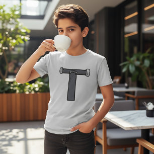 Alphabet T-Shirt Letter T