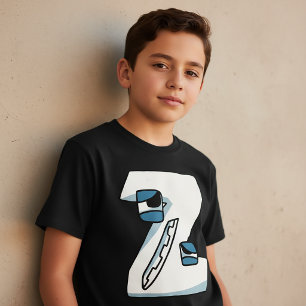 Alphabet T-Shirt Letter Z