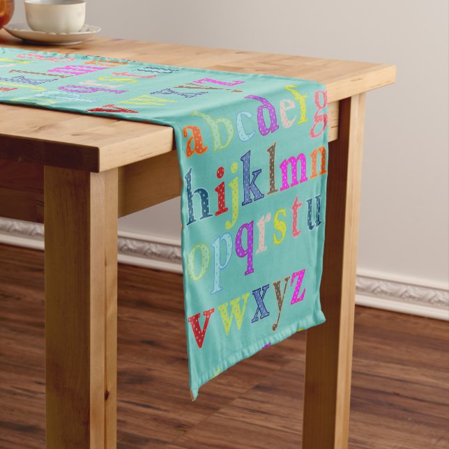 Alphabet Table Runner (In Situ)