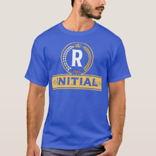 Alphabetical Art by Viralfont Letter R T-Shirt