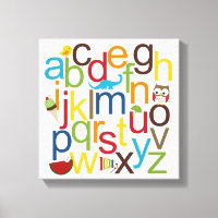 Alphabets modernes Art mural pour enfants