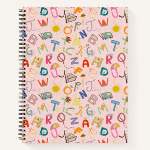 Alphabets notebook