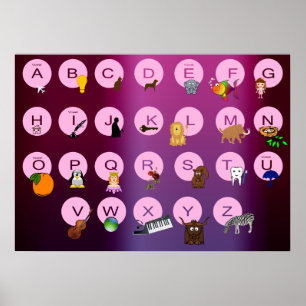 Alphabets Poster