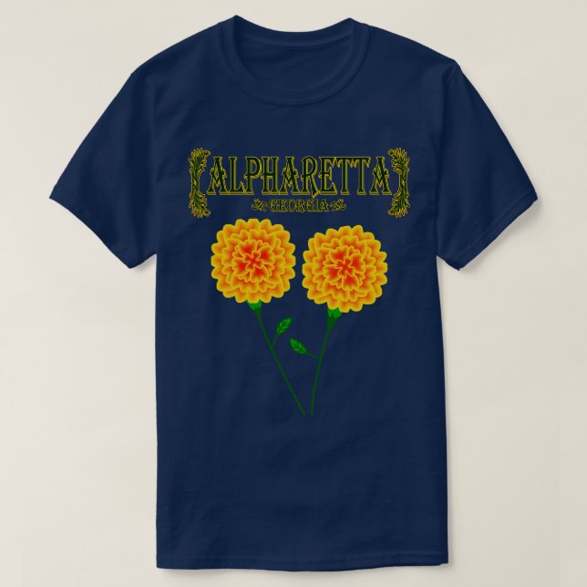 Alpharetta Georgia TShirt 6 (Design Front)