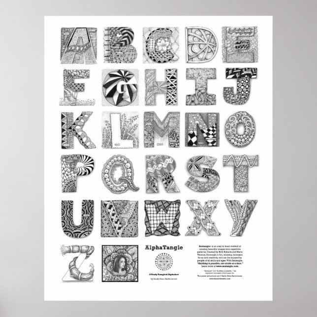 AlphaTangle Poster (Front)