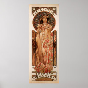 Alphons Mucha Cremant Imperial Poster