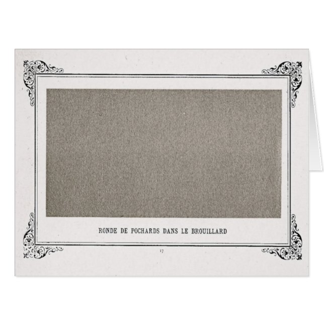 Alphonse Allais, April Fools, Grey, Abstract Art (Front Horizontal)