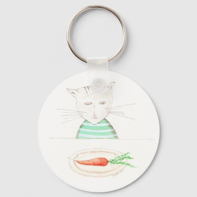 Alphonse le Chat  Keychain (Front)
