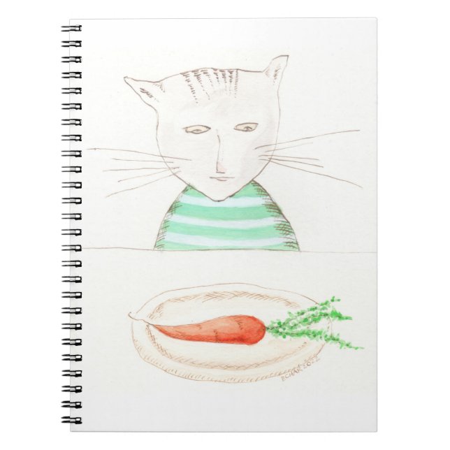 Alphonse le Chat  Notebook (Front)