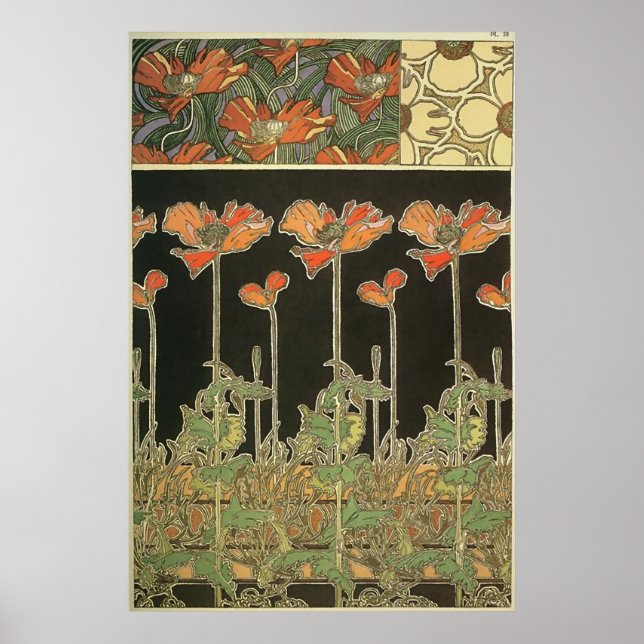 Alphonse Maria Mucha ~ Decoratifs Poster (Front)