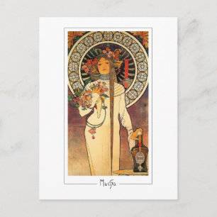 Alphonse Mucha #134 - Fine Art Postcard