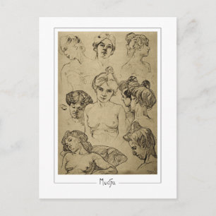 Alphonse Mucha #15 - Fine Art Postcard
