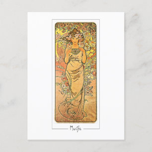 Alphonse Mucha #160 - Fine Art Postcard