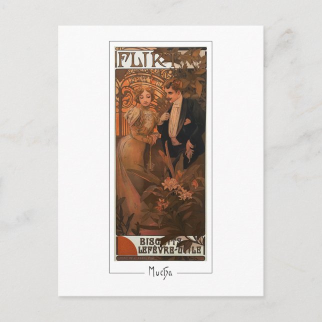 Alphonse Mucha #183 - Carte postale Art (Devant)