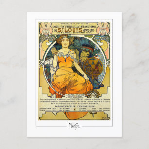 Alphonse Mucha #248 - Carte postale Art
