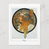 Alphonse Mucha #281 - Fine Art Postcard