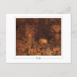 Alphonse Mucha #291 - Fine Art Postcard