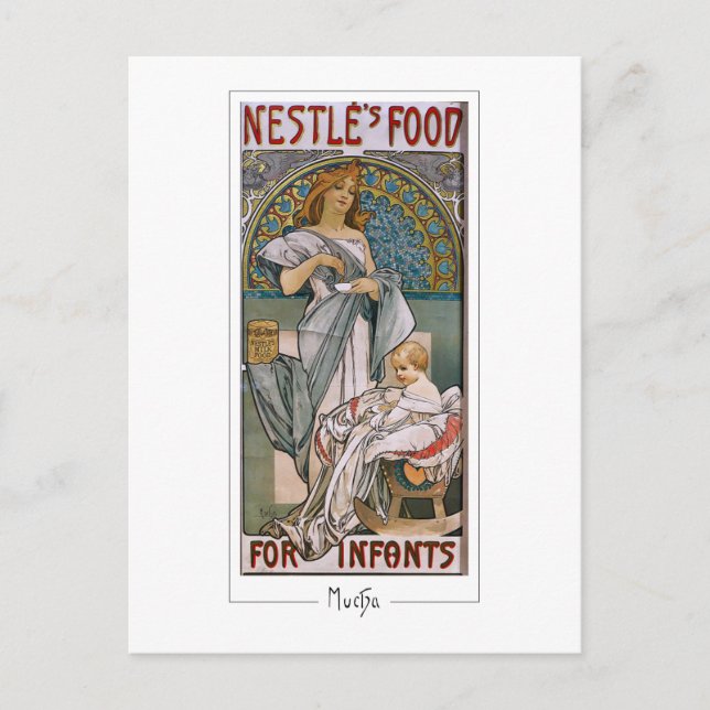 Alphonse Mucha #299 - Fine Art Postcard (Front)