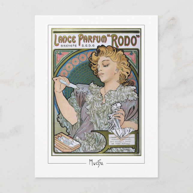 Alphonse Mucha #2 - Carte postale Art (Devant)