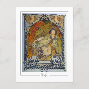 Alphonse Mucha #300 - Carte postale Art