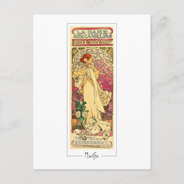Alphonse Mucha #302 - Carte postale Art (Devant)