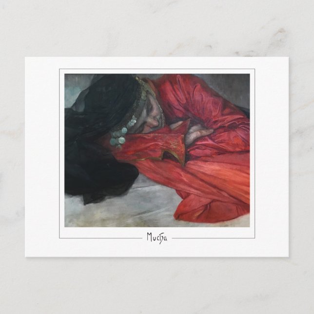 Alphonse Mucha #342 - Carte postale Art (Devant)