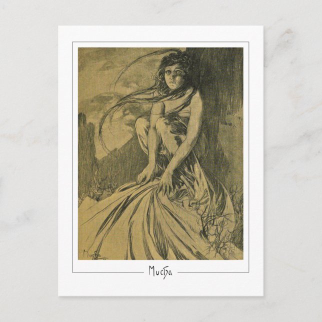 Alphonse Mucha #354 - Carte postale Art (Devant)
