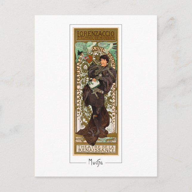 Alphonse Mucha #371 - Carte postale Art (Devant)
