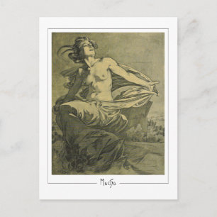 Alphonse Mucha #409 - Carte postale d'art fin