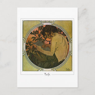 Alphonse Mucha #41 - Carte postale d'art fin
