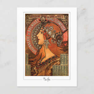 Alphonse Mucha #58 - Fine Art Postcard