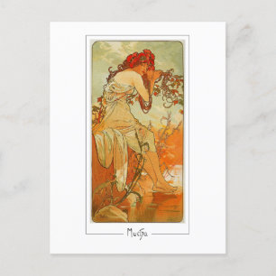 Alphonse Mucha #66 - Carte postale Art
