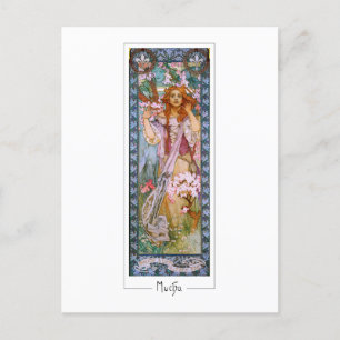 Alphonse Mucha #96 - Carte postale Art