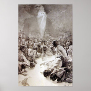 Alphonse Mucha - An illustration from Le Pater Poster