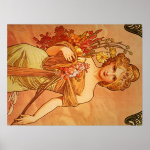 Alphonse Mucha Art Déco