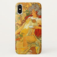 Alphonse Mucha Art Nouveau Autumn