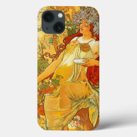 Alphonse Mucha Art Nouveau Autumn