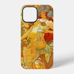 Alphonse Mucha Art Nouveau Autumn iPhone 12 Case