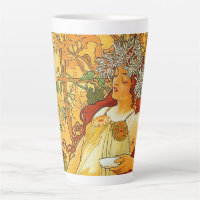 Alphonse Mucha Art Nouveau Autumn
